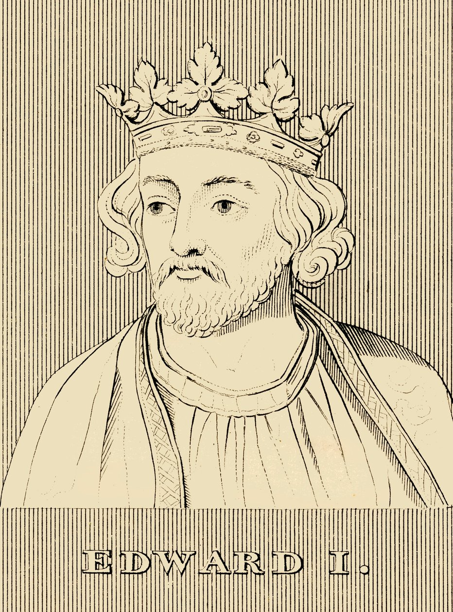 Edoardo I, 1239-1307, 1830 da Unbekannt
