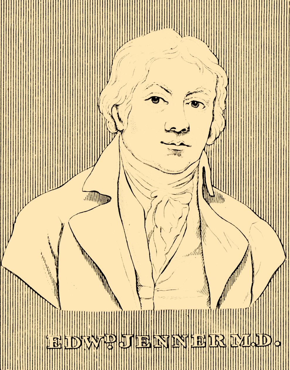Edward Jenner M.D., 1749-1823 da Unbekannt