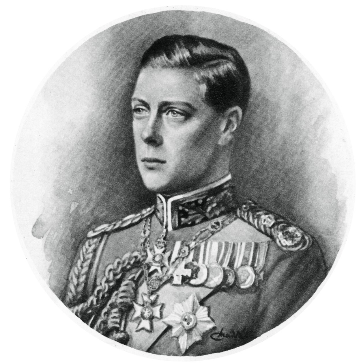Edoardo VIII al momento della sua abdicazione, 11 dicembre 1936 da Unbekannt