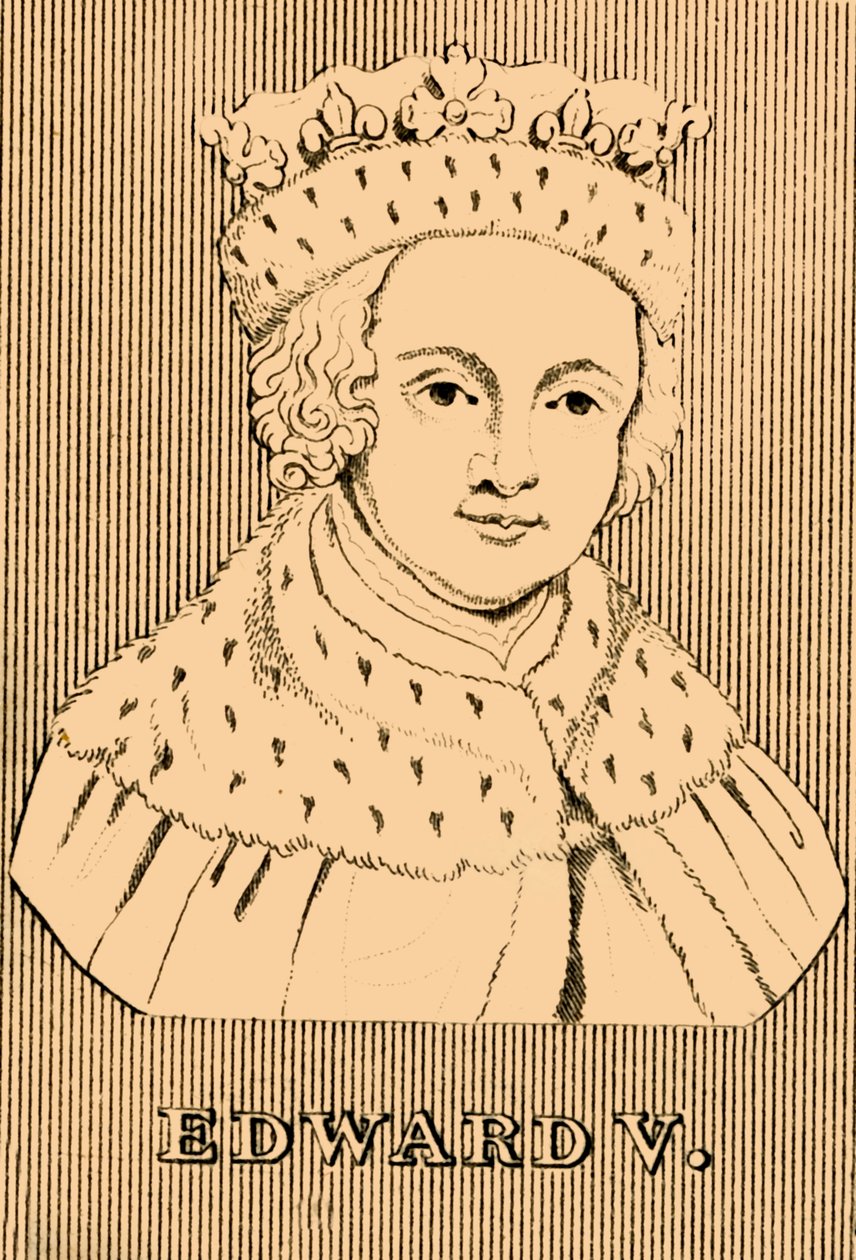 Edoardo V, 1470-c1483, 1830 da Unbekannt
