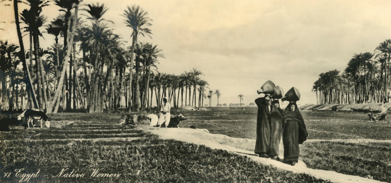 Egitto - Donne native, c1918-c1939 da Unbekannt