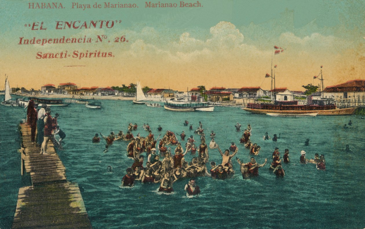 El Encanto Independencia, Sancti-Spiritus. Playa de Marianao. Habana, c1910 da Unbekannt