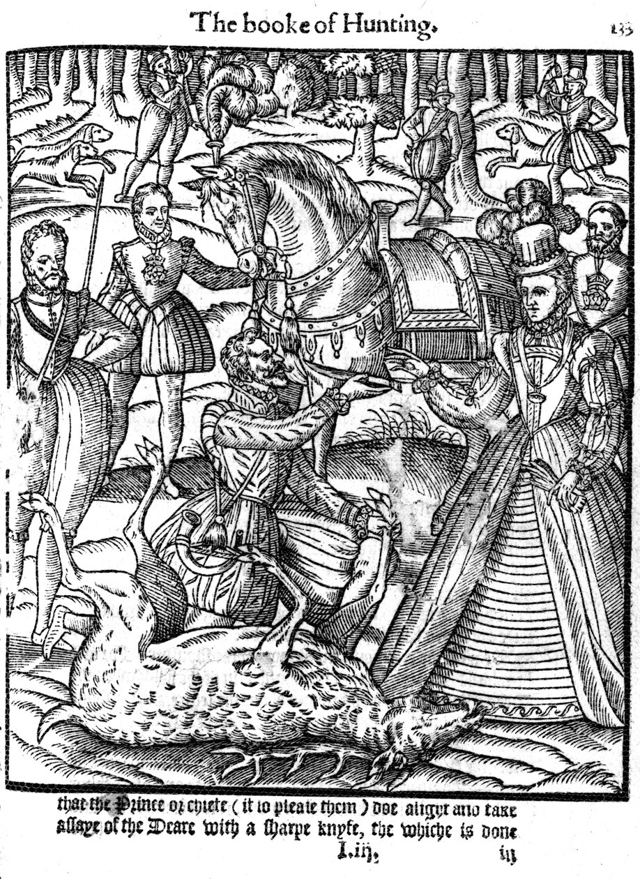 Elisabetta I che esegue la cerimonia dell
