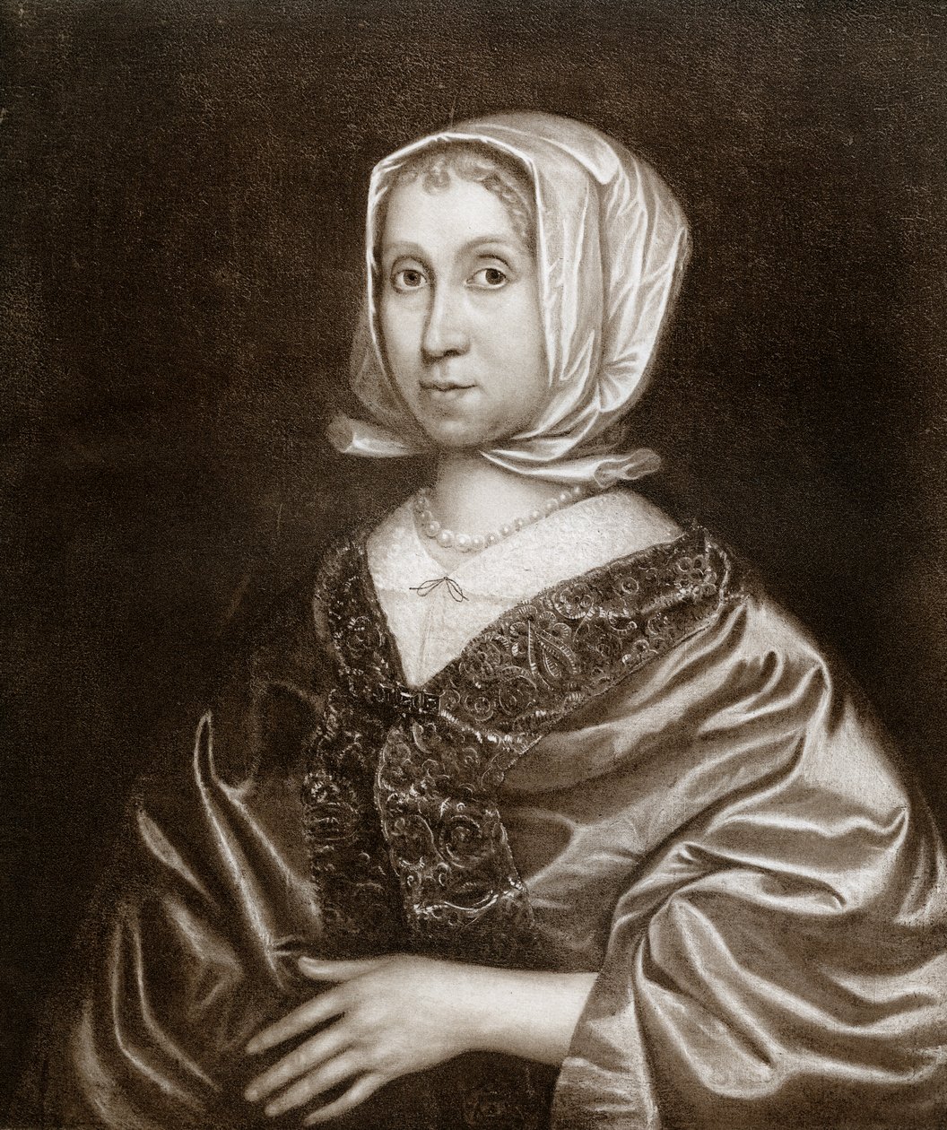 Elizabeth Steward, madre di Oliver Cromwell, XVII secolo, 1899 da Unbekannt