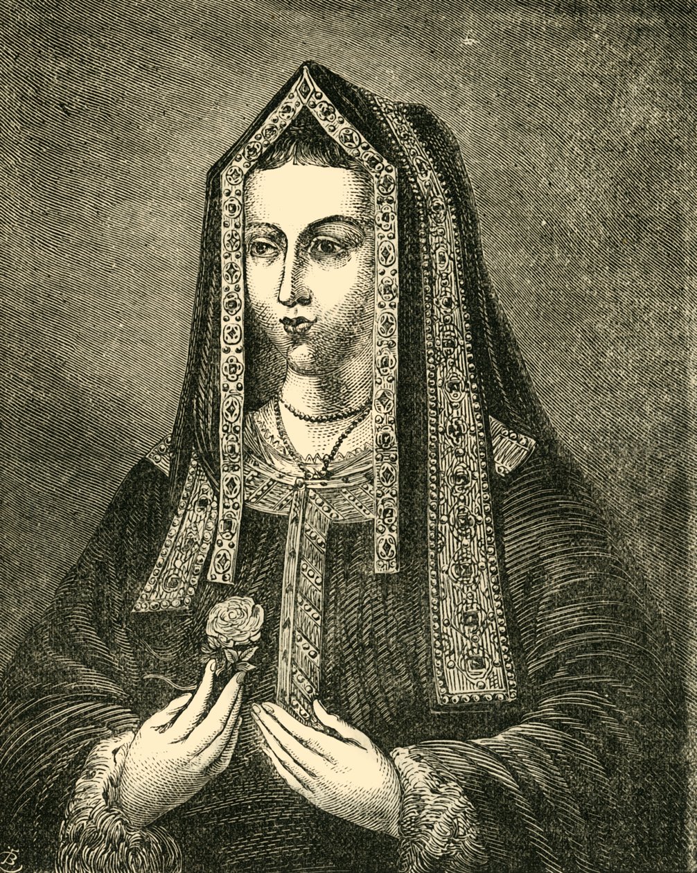 Elisabetta, moglie di Enrico VII, 1881 da Unbekannt