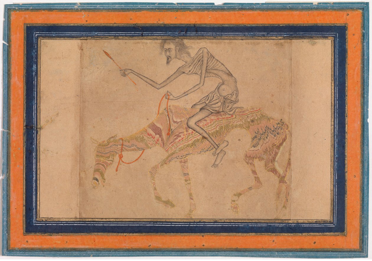 Cavallo e cavaliere emaciati, ca. 1625 da Unbekannt