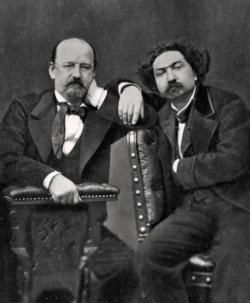 Emile Erckmann e Alexandre Chatrian, scrittori francesi, 1887 da Unbekannt