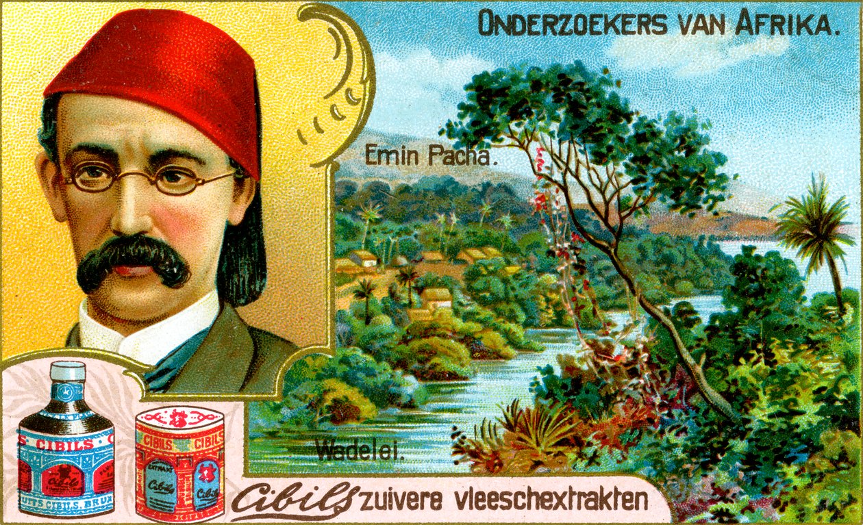 Emin Pasha, medico tedesco, linguista e amministratore, c1900 da Unbekannt