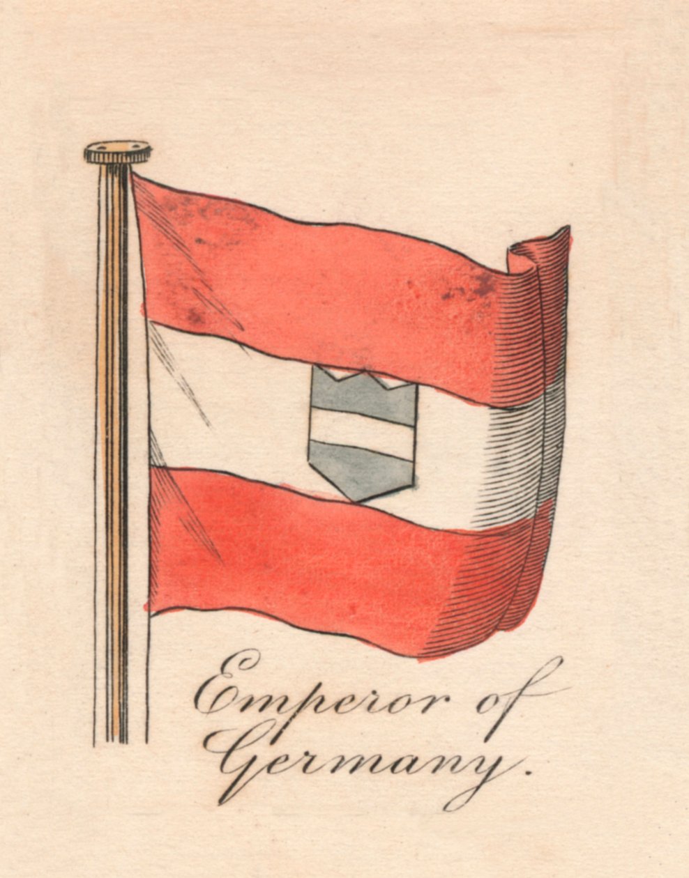 Imperatore di Germania, 1838 da Unbekannt