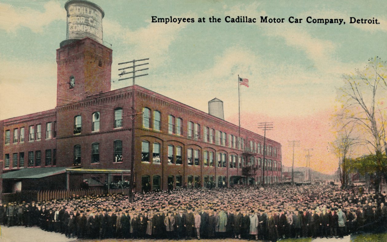 Dipendenti della Cadillac Motor Car Company, Detroit da Unbekannt