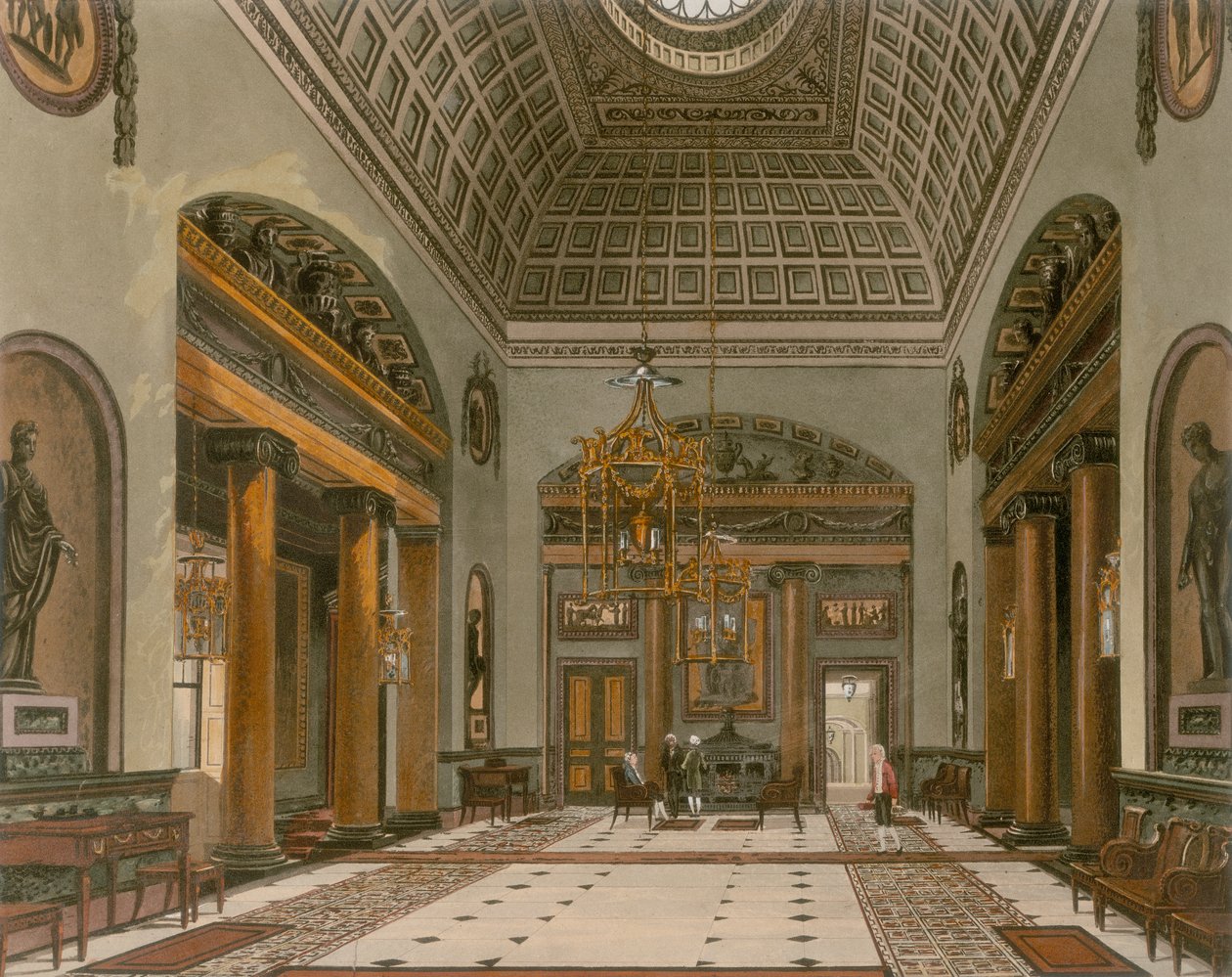 Ingresso della Carlton House, Westminster, Londra da Unbekannt