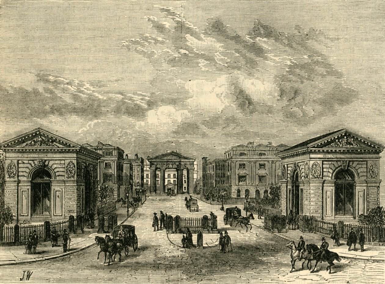 Ingresso alla stazione di Euston Square da Unbekannt
