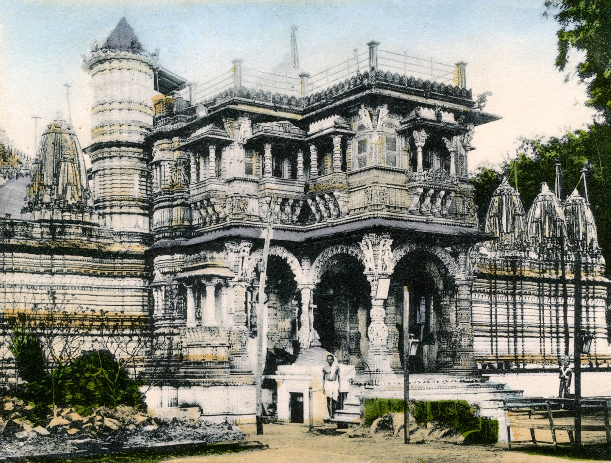 Ingresso alla tomba di Huthi Singh, Ahmedabad, India da Unbekannt