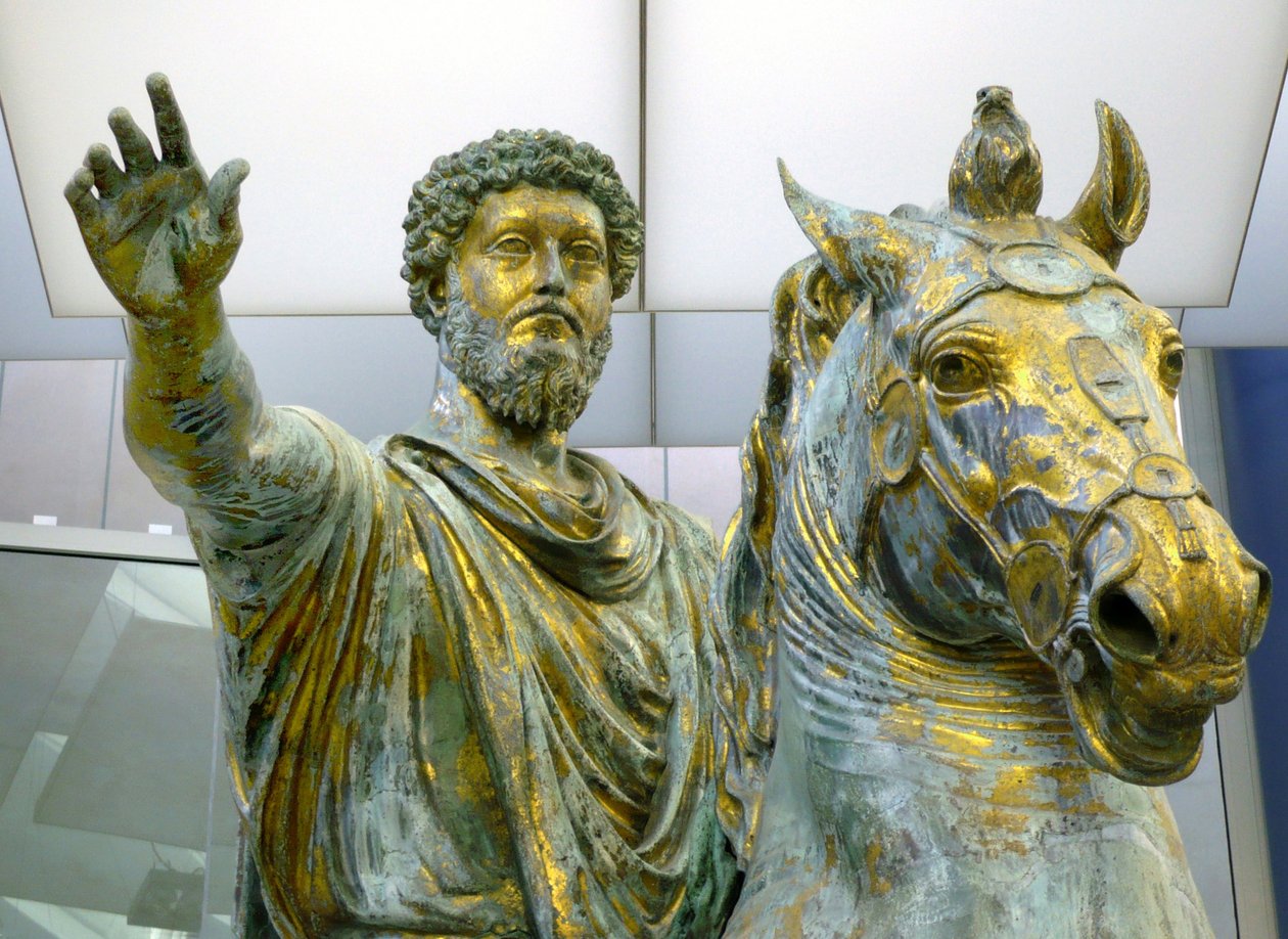 Statua equestre di Marco Aurelio, 161-180 da Unbekannt