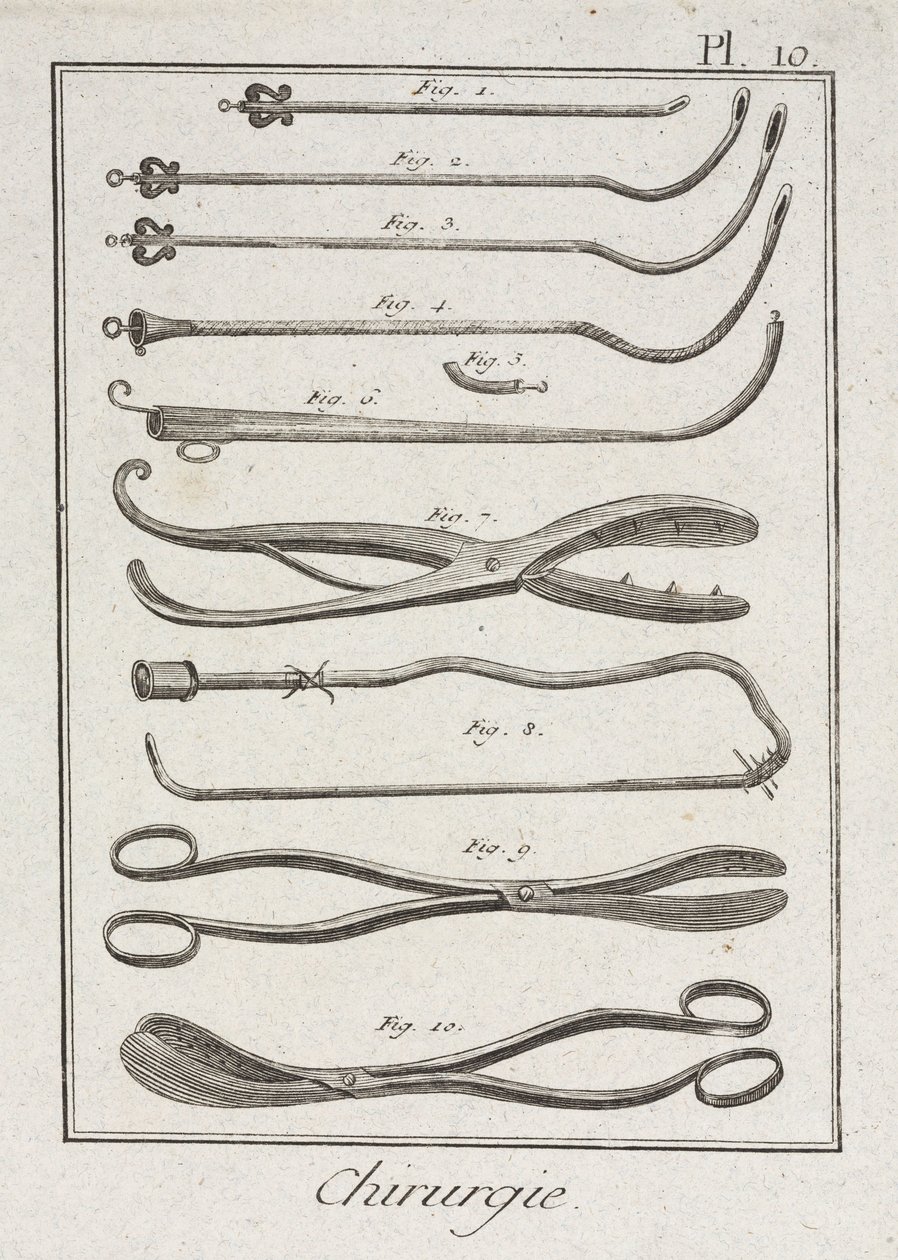 Attrezzature, strumenti chirurgici dell