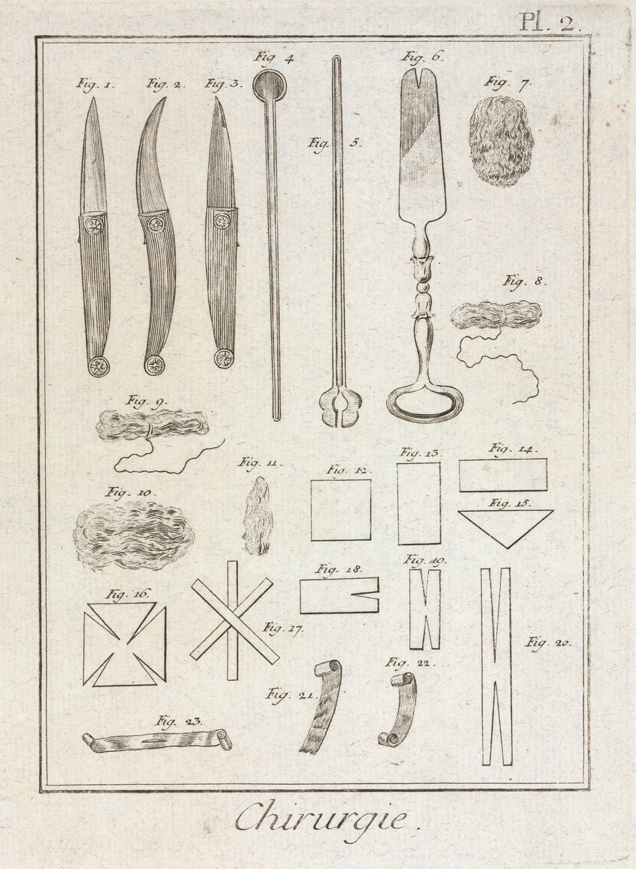 Attrezzature, strumenti chirurgici dell