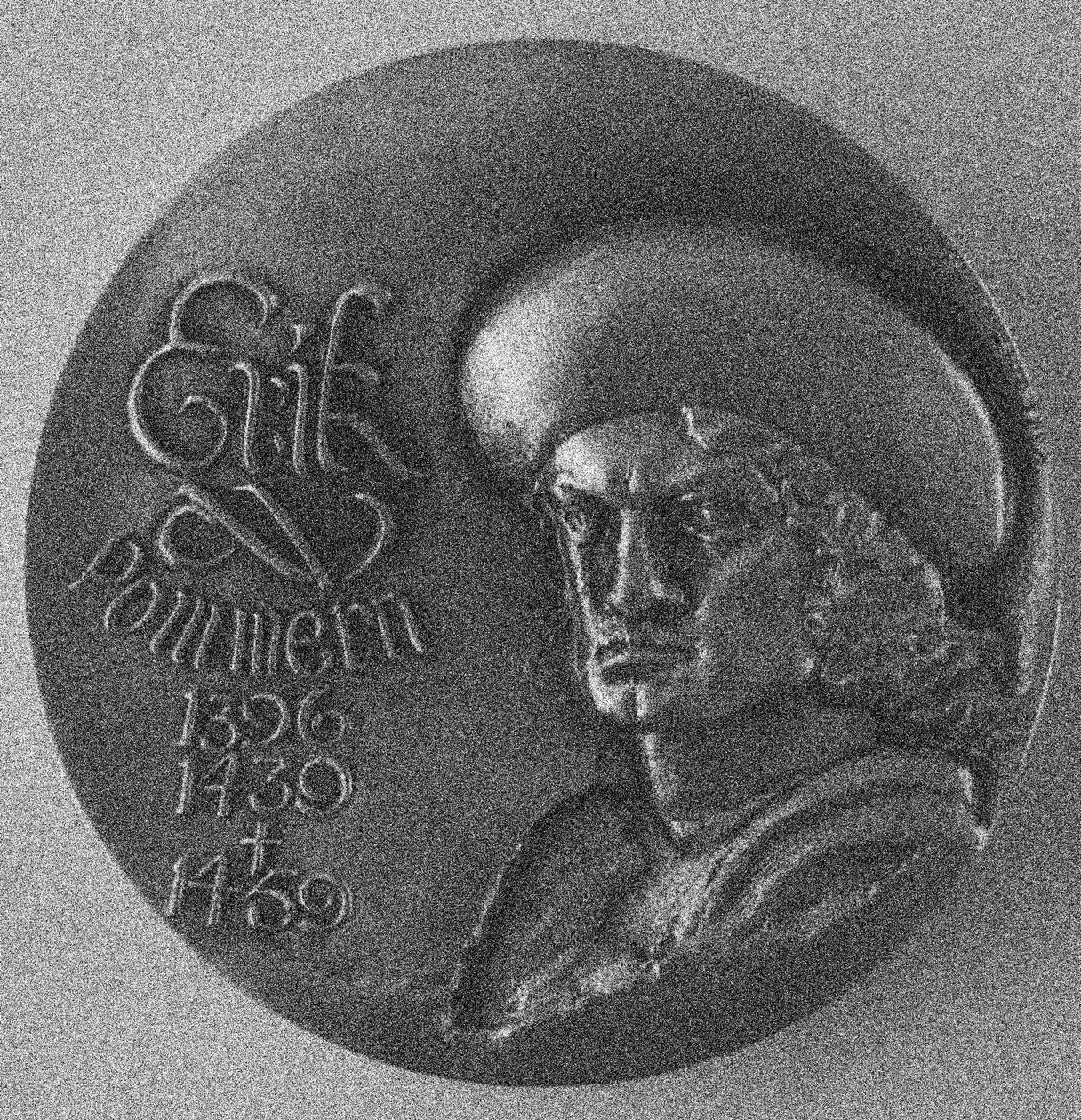 Eric di Pomerania 1382-1459. Medaglia storica, 1978 da Unbekannt