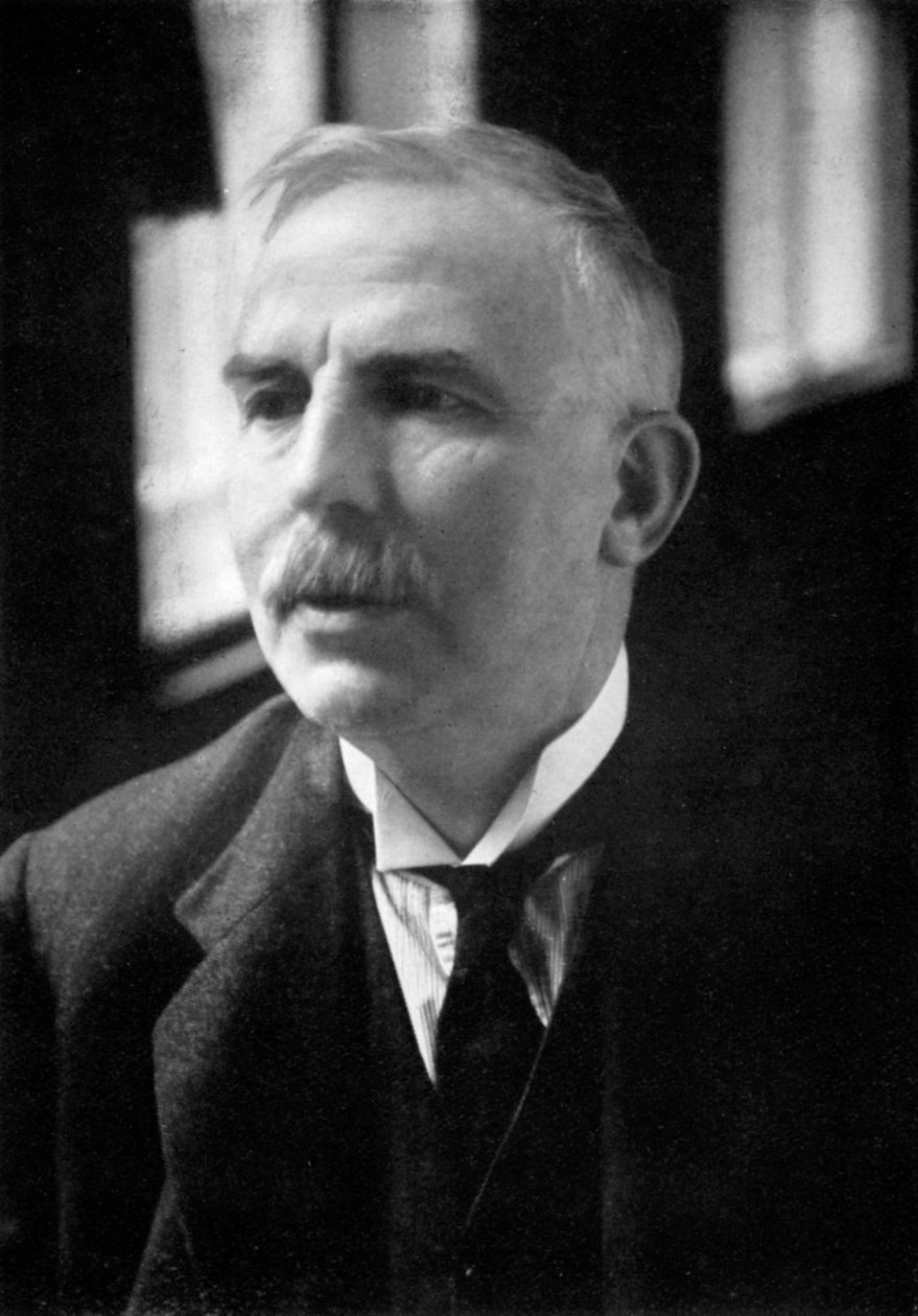 Ernest Rutherford, fisico atomico vincitore del premio Nobel, 1871-1937, c1908 da Unbekannt