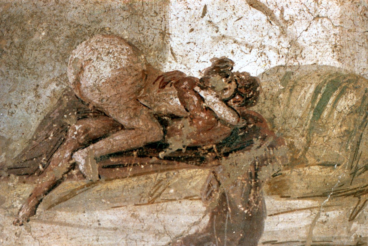 Affresco erotico, Pompei, Italia da Unbekannt