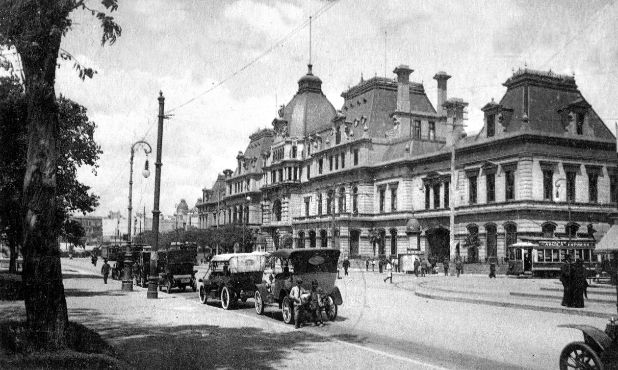 Estacion Constitucion, Buenos Aires, Argentina, c1920 da Unbekannt