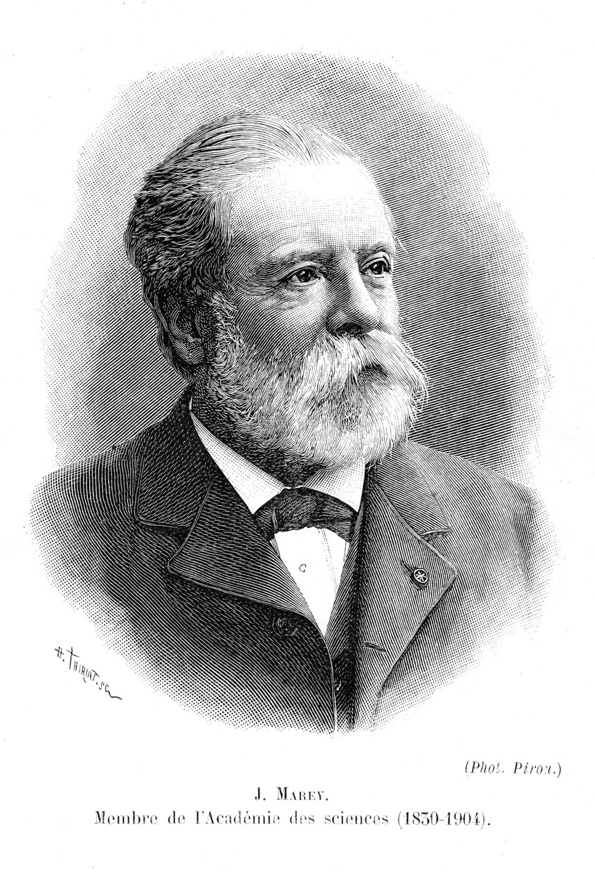 Etienne Jules Marey 1830-1903, pioniere della cinematografia, c1904 da Unbekannt