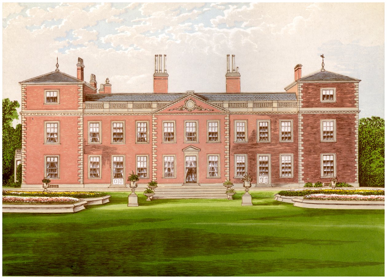 Euston Hall, Suffolk, residenza del Duca di Grafton, 1880 da Unbekannt
