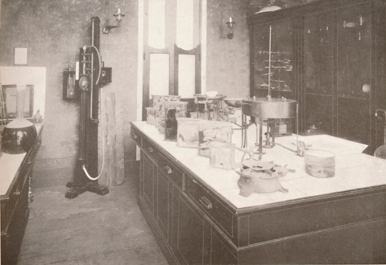 Laboratorio di esame del servizio medico-legale, 1914 da Unbekannt