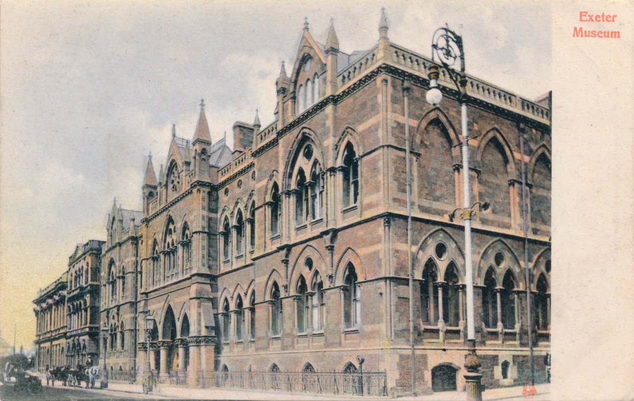 Museo di Exeter, Devon, c. 1905 da Unbekannt