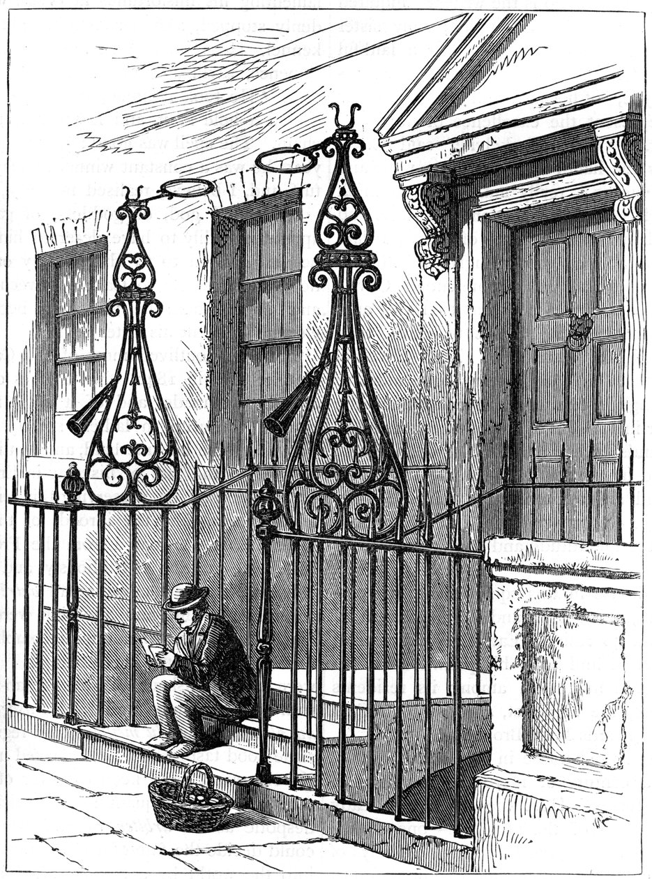 Estintori in Berkeley Square, Londra, 1891 da Unbekannt