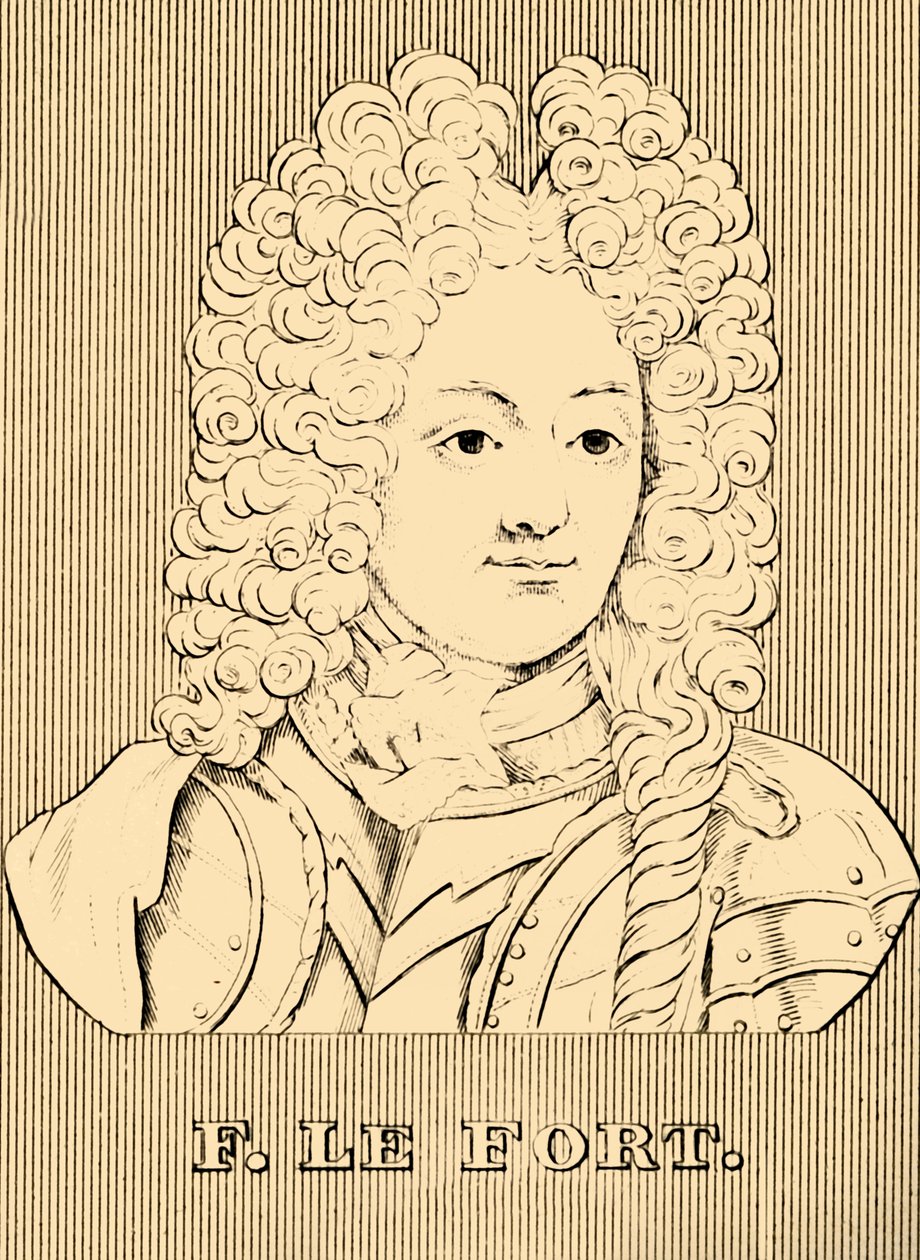 F. Le Fort, 1656-1699, 1830 da Unbekannt