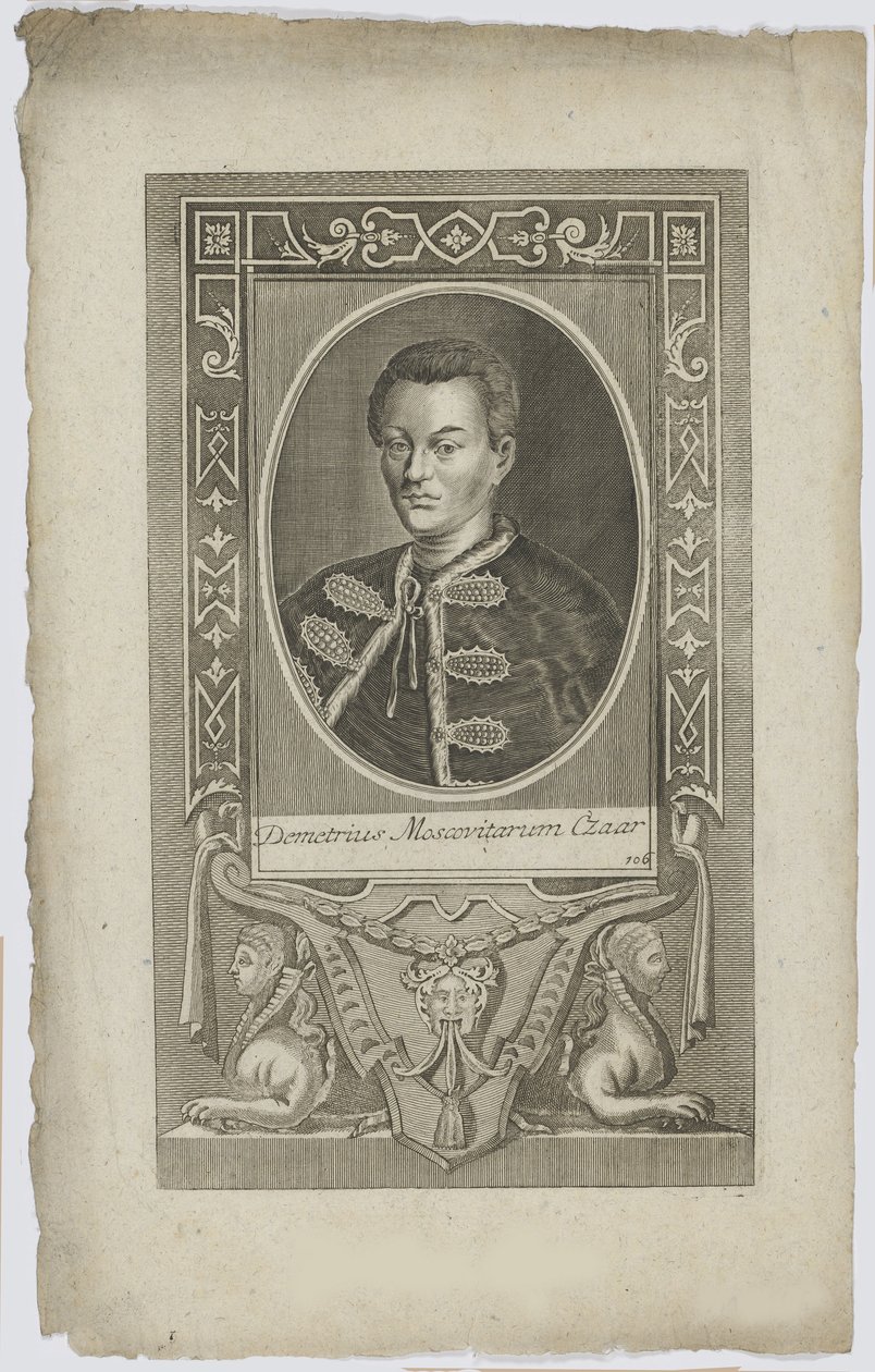 Falso Dmitrij I, ca 1723-1724 da Unbekannt