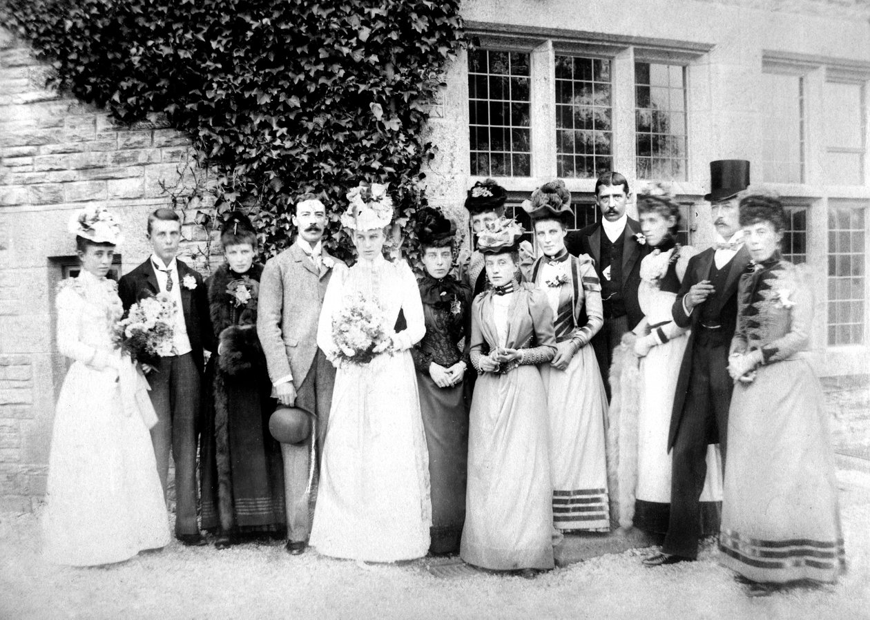 Foto di famiglia, c1882 da Unbekannt