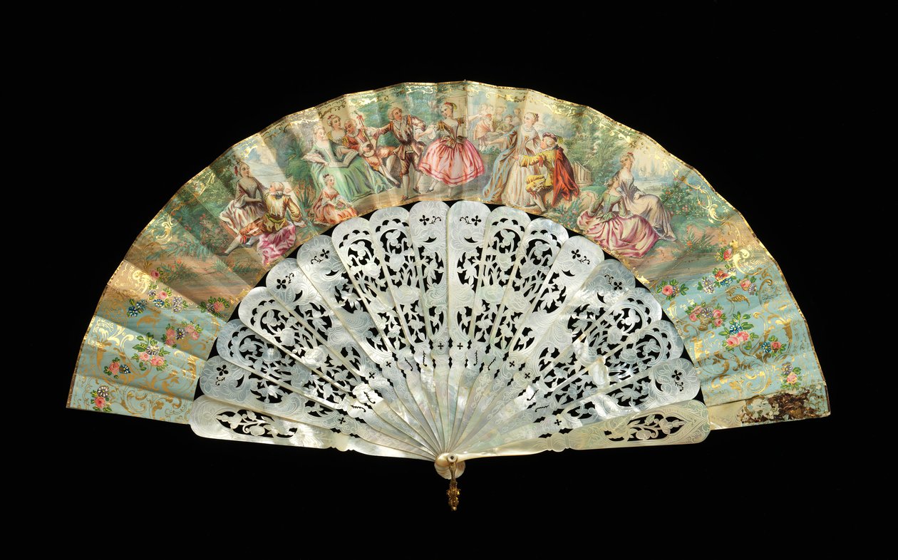 Ventaglio, 1860-70 da Unbekannt