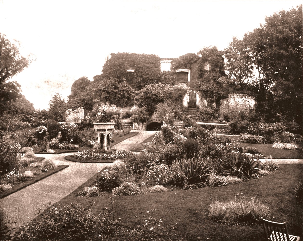 Castello di Farnham, vicino ad Aldershot, Surrey, 1894 da Unbekannt