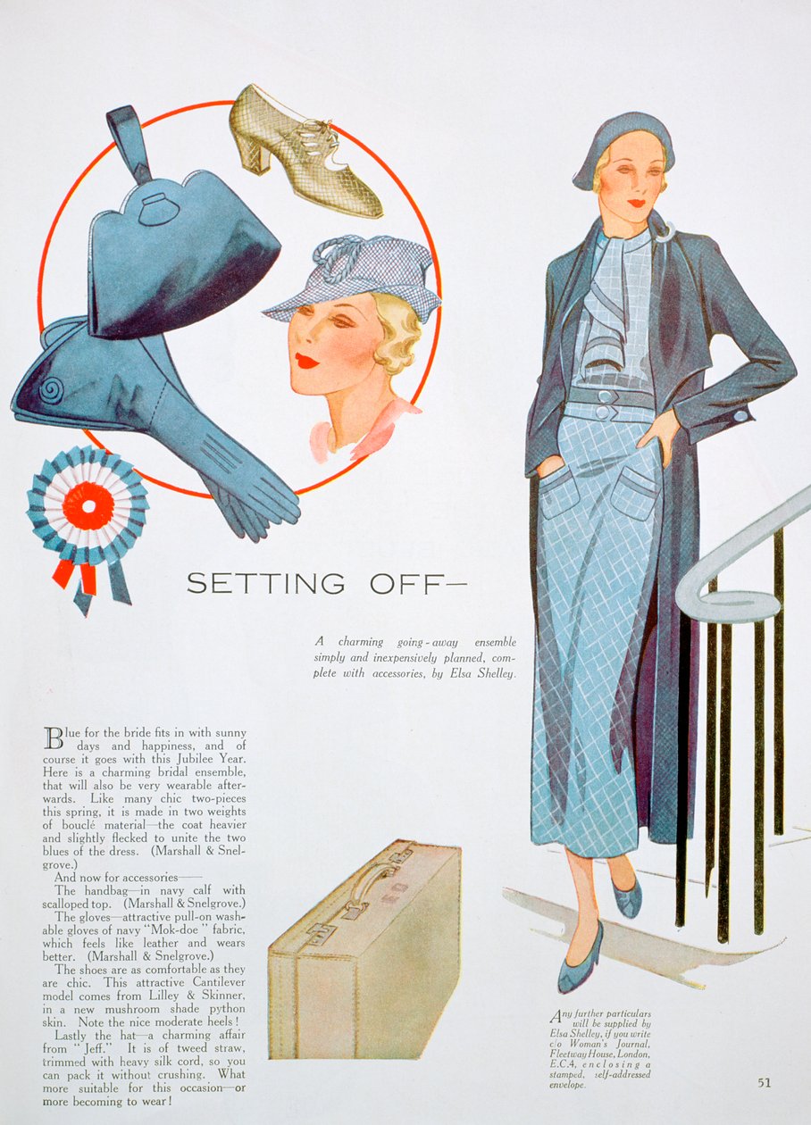 Illustrazione di moda, 1935 da Unbekannt