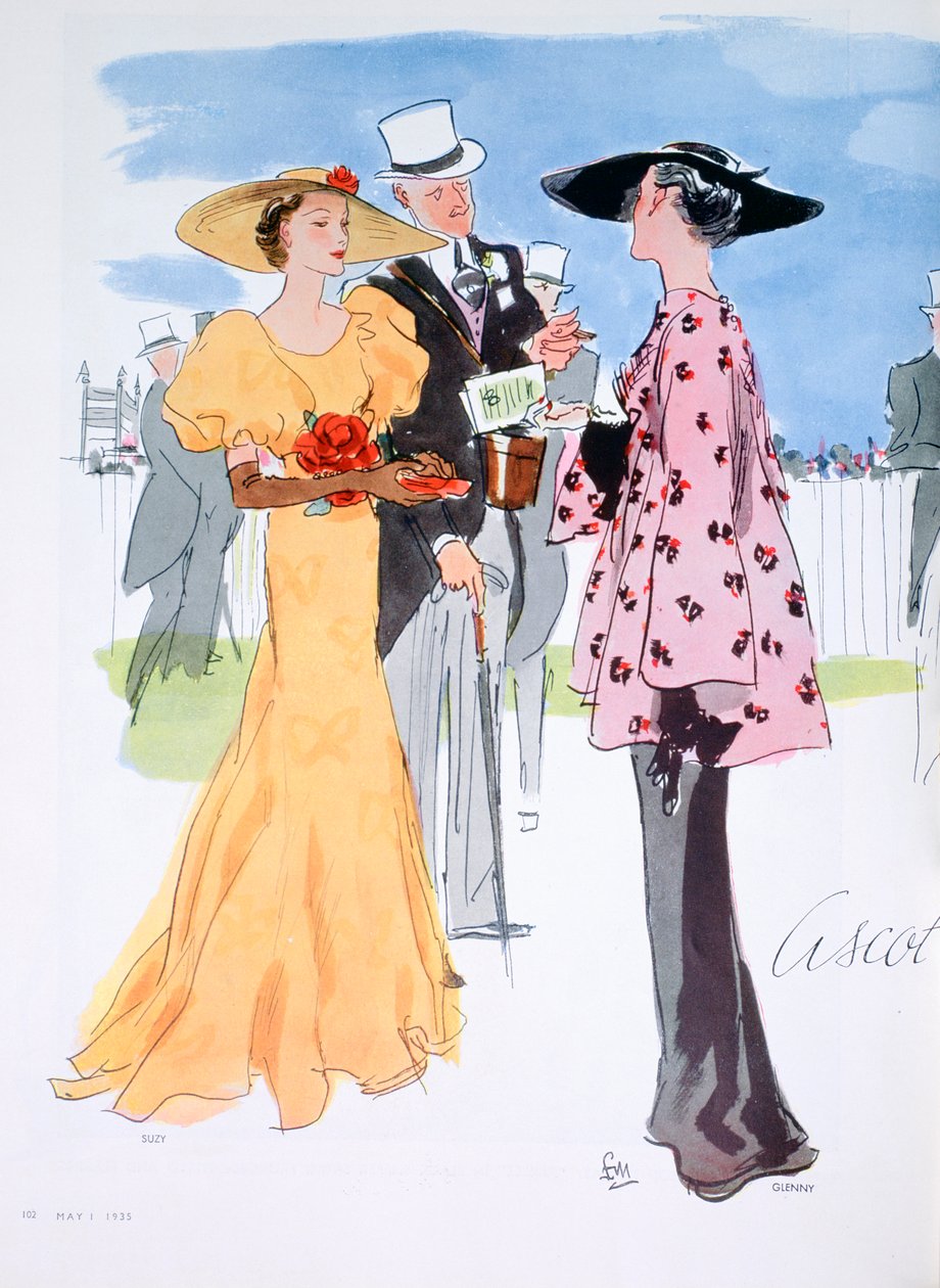 Illustrazione di moda da Unbekannt