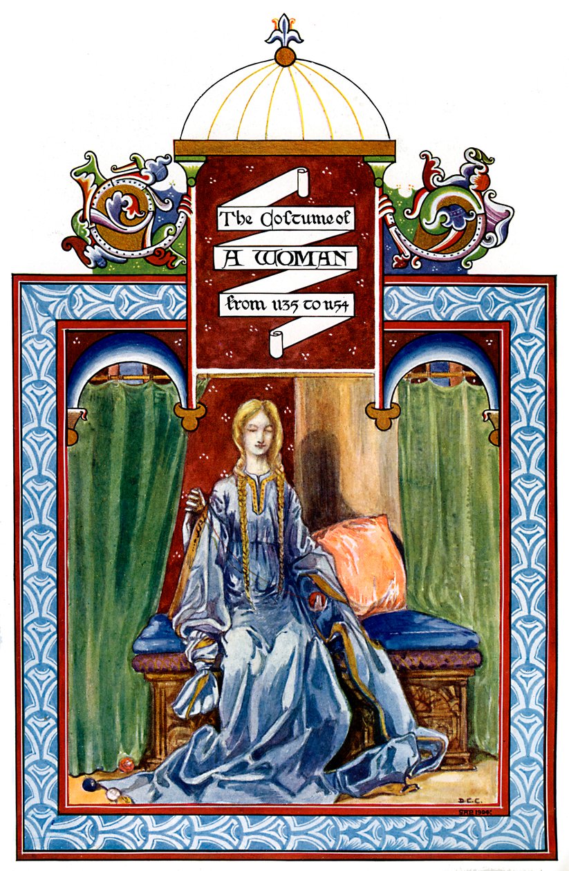Costume Femminile, 1135-1154, 1904 da Unbekannt