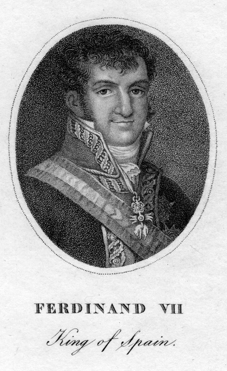 Ferdinando VII, re di Spagna, XIX secolo da Unbekannt