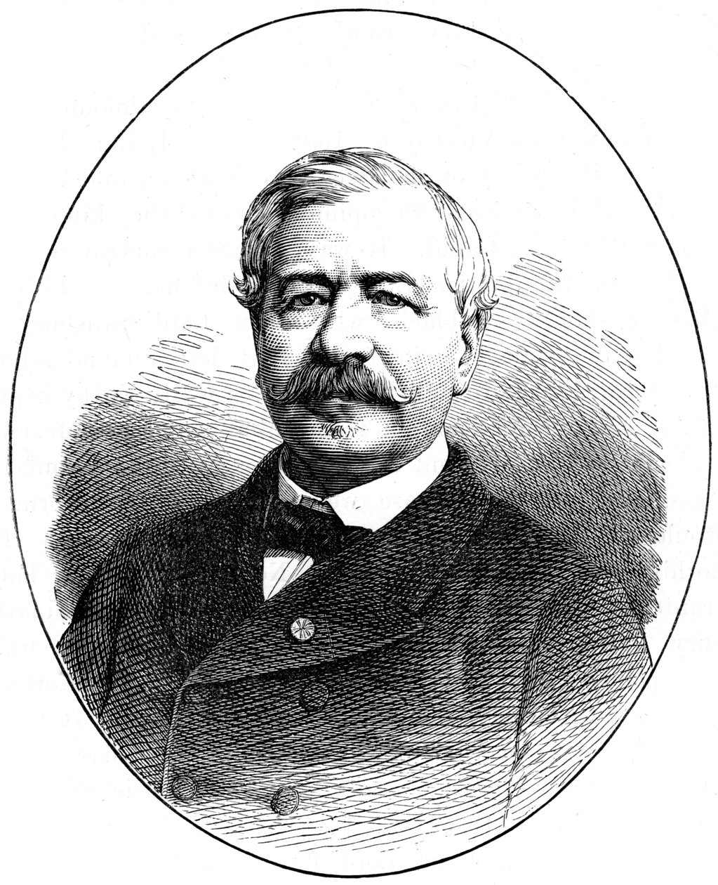 Ferdinand de Lesseps, diplomatico e imprenditore francese del XIX secolo, 1900 da Unbekannt