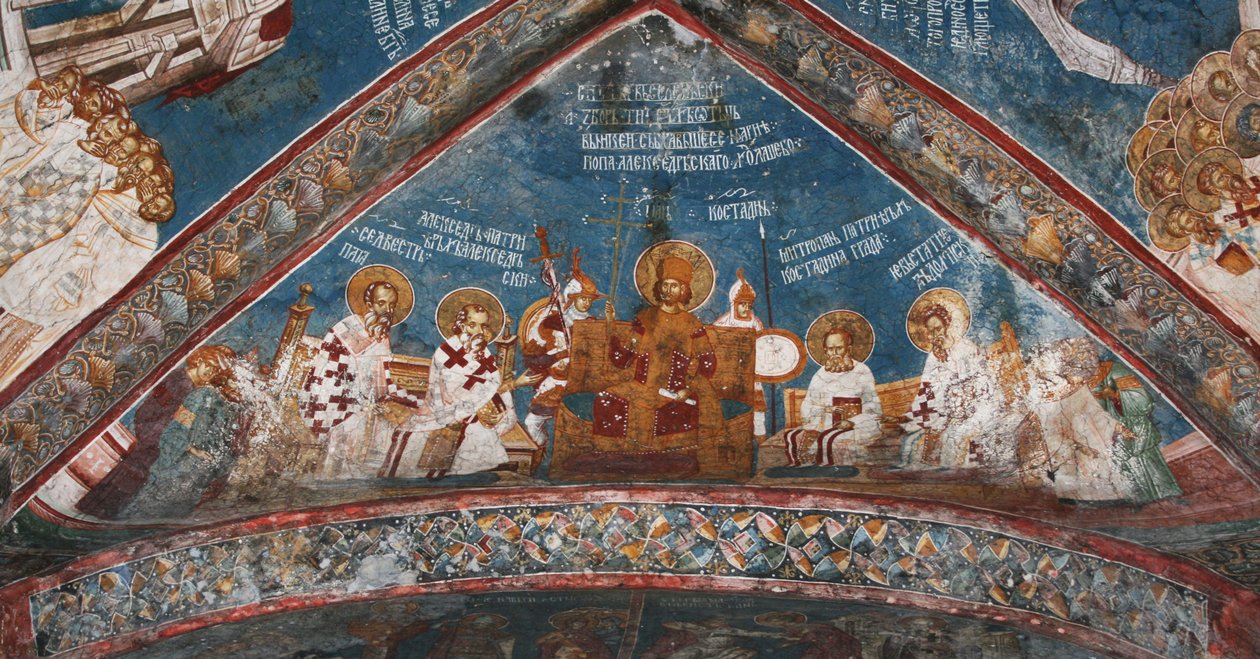 Primo Concilio di Nicea, ca 1350 da Unbekannt