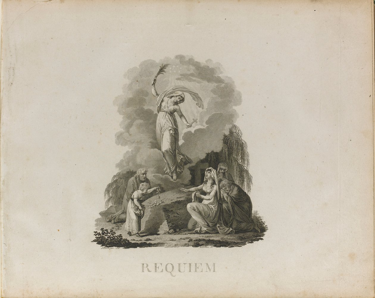 Prima Edizione del Requiem in Re Minore, K. 626 di Wolfgang Amadeus Mozart da Unbekannt