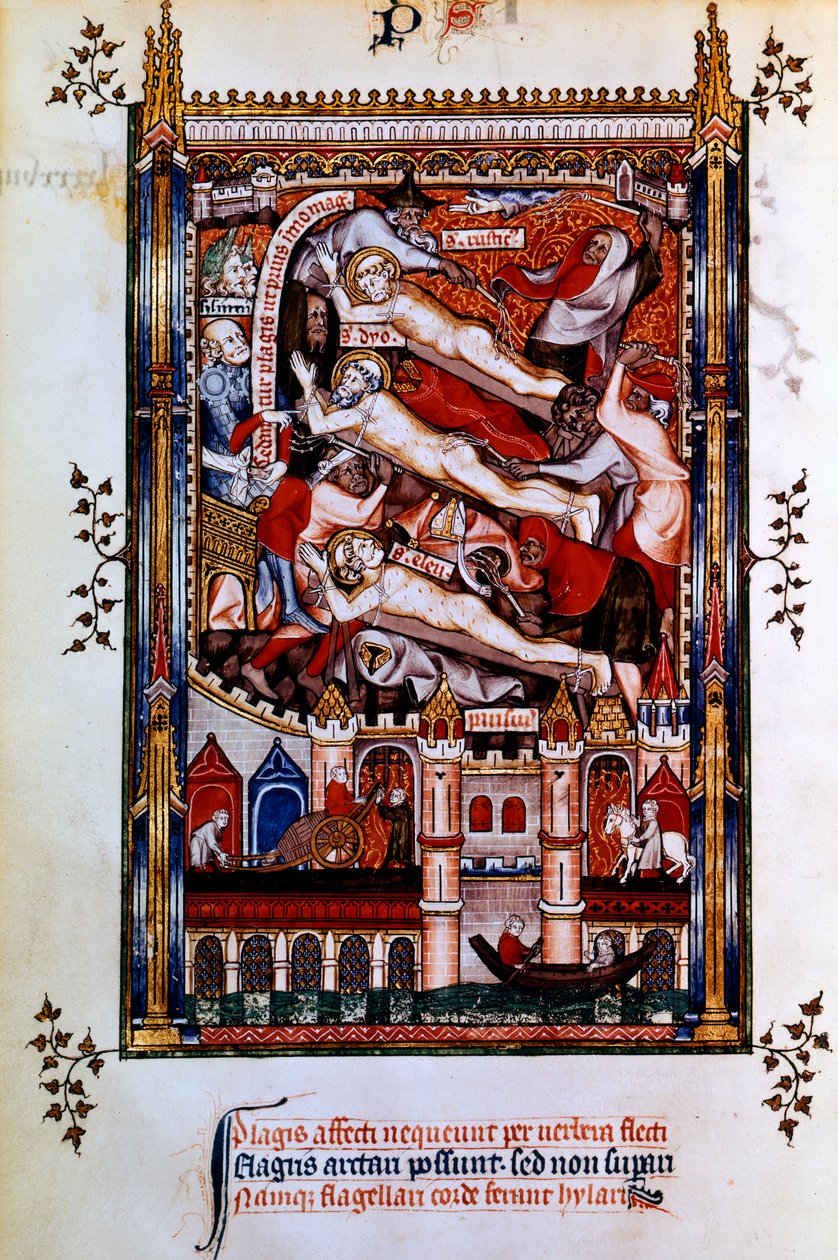 Flagellazione di San Dionigi, San Rustico e Sant