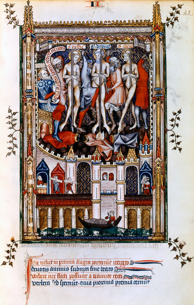 Flagellazione di San Dionigi, San Rustico e Sant