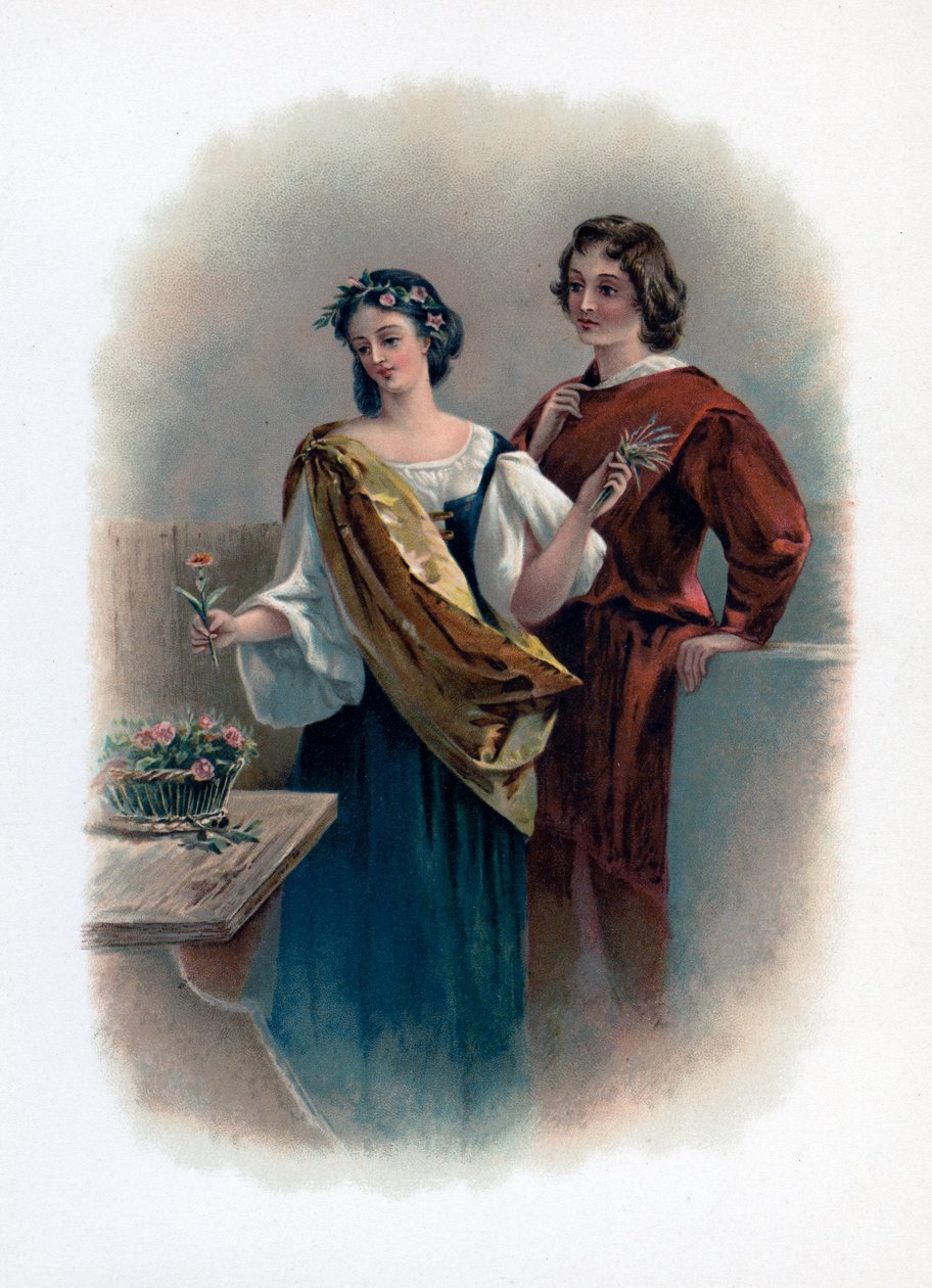 Florizel e Perdita da Unbekannt