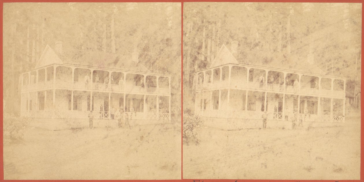 Casa del Flume, Montagne di Santa Cruz, 1860s da Unbekannt