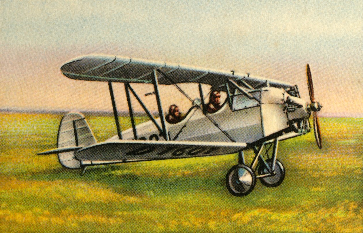 Biplano Focke-Wulf S 24 Kiebitz, 1920s, 1932 da Unbekannt