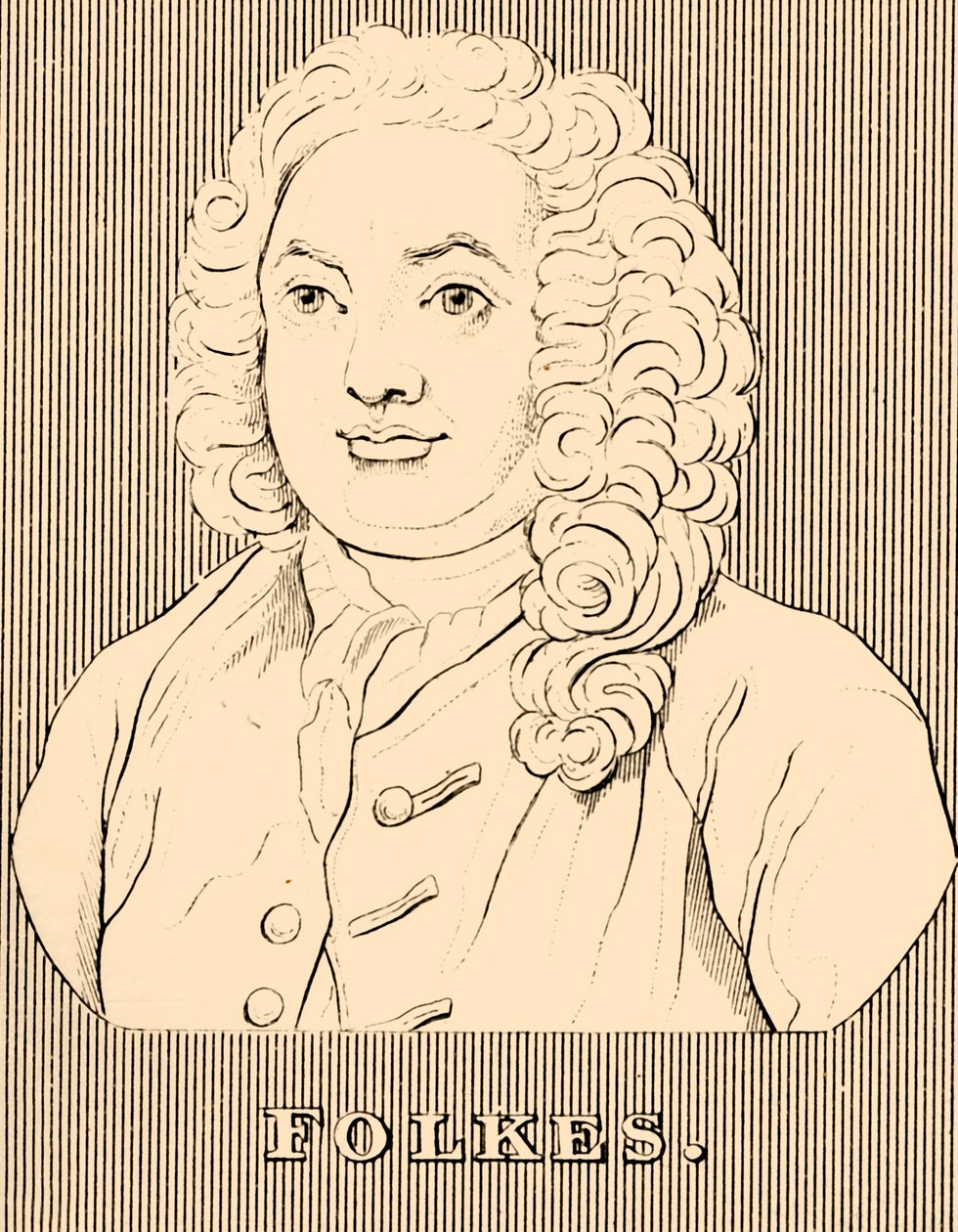 Folkes, 1690-1754, 1830 da Unbekannt