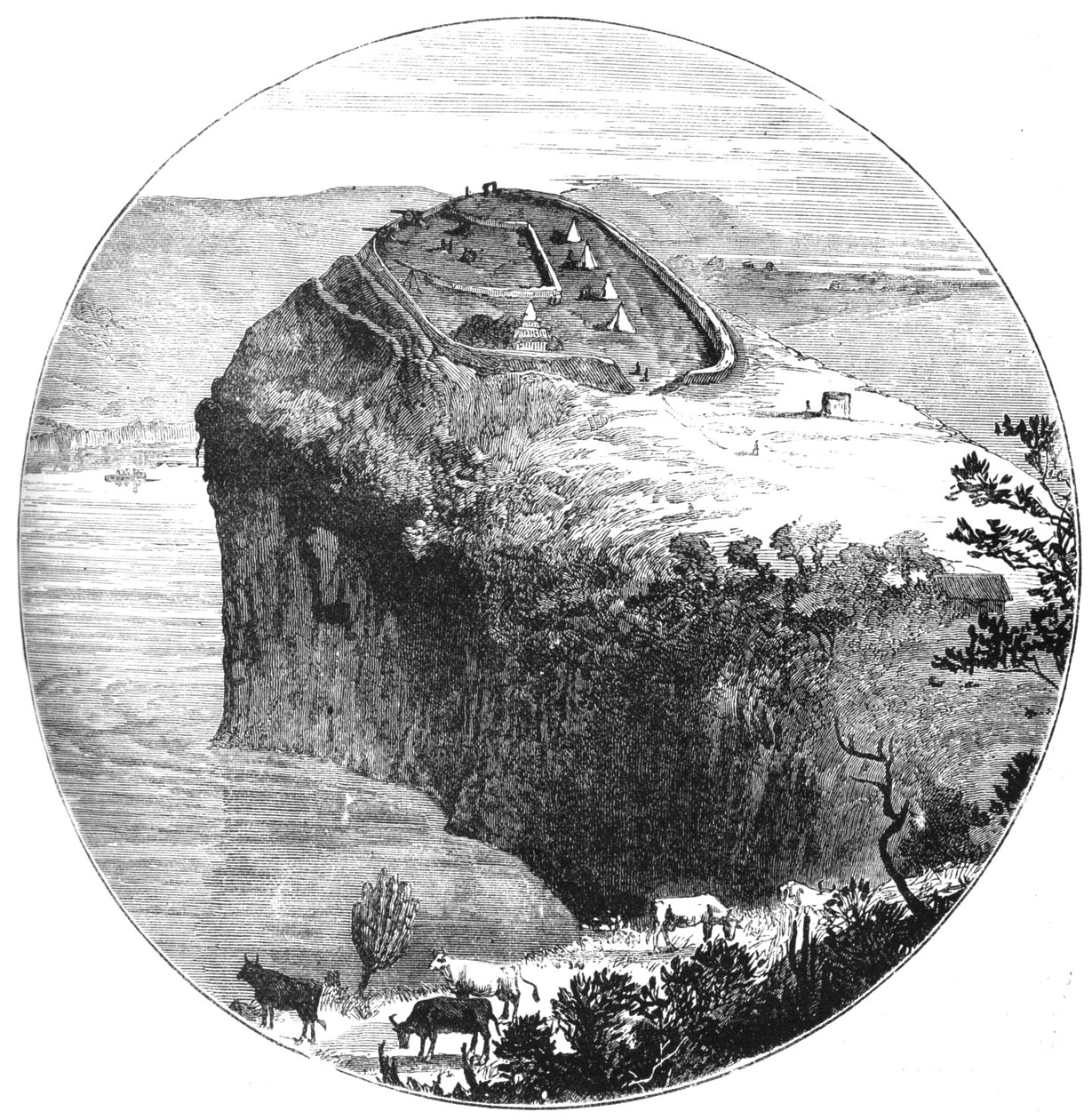 Forte Pearson, sul fiume Tugela Inferiore, c1880 da Unbekannt