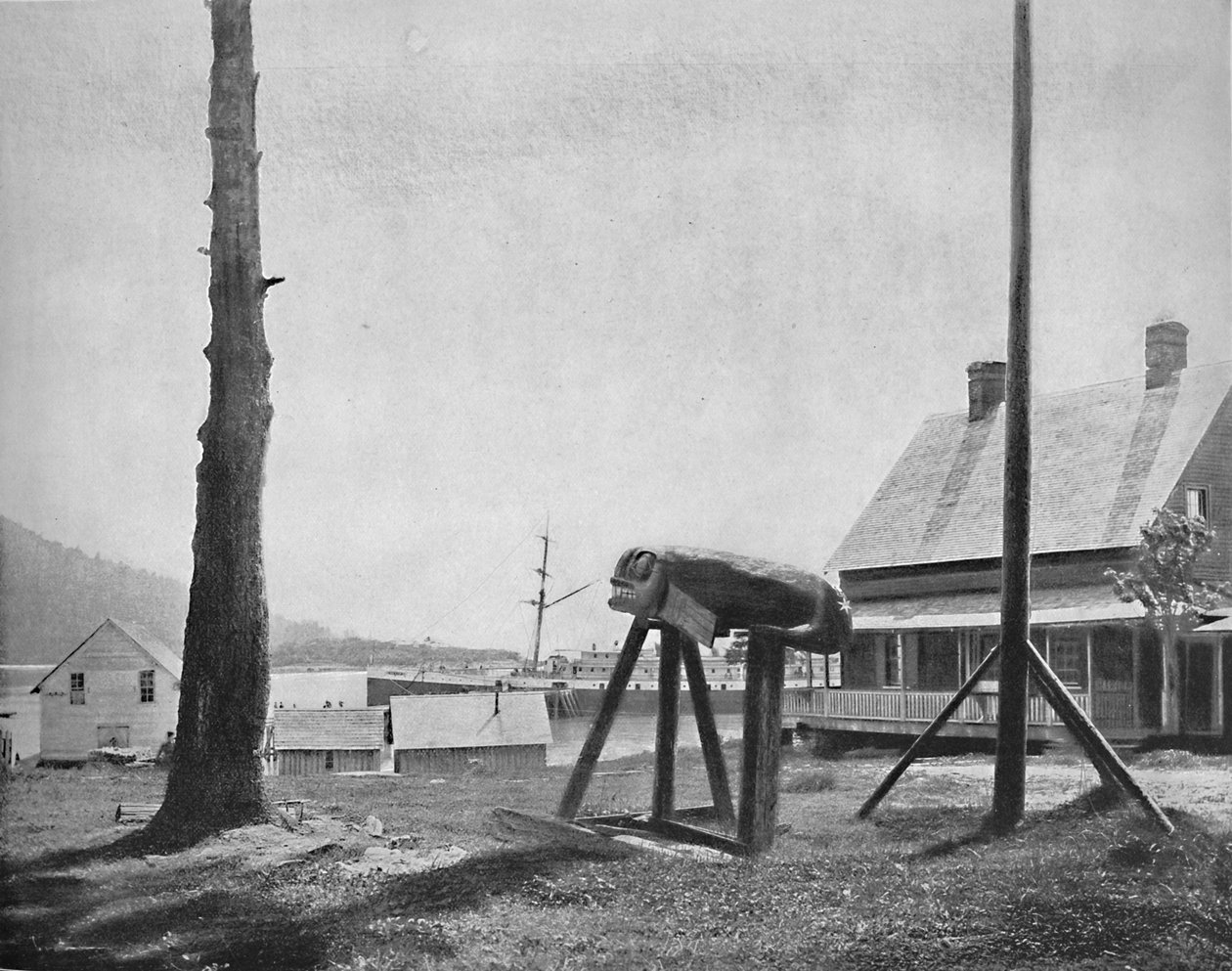 Fort Wrangel, Alaska, c1897 da Unbekannt