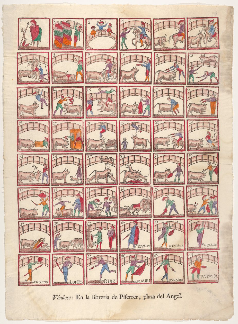 Quarantotto vignette di manovre di corrida e scene dall